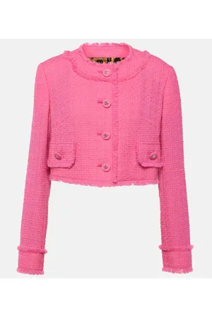 Dolce & Gabbana Chaqueta cropped de tweed