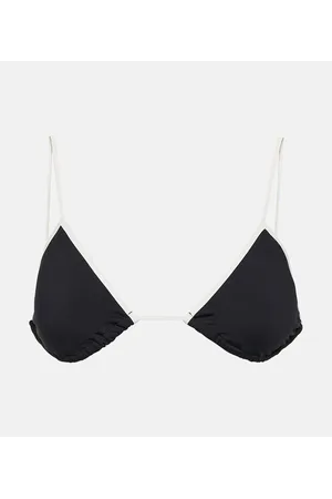 Marysia Top de bikini triangular Bianco