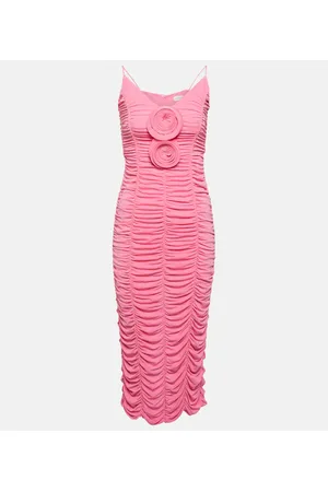 MAGDA BUTRYM Vestido midi de jersey con aplique