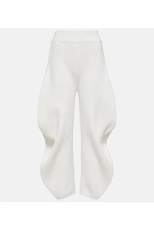 Alaïa Alaïa Pantalones en punto de tiro alto