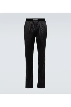Tom Ford Pantalones de pijama en mezcla de seda
