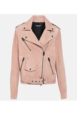 Tom Ford Chaqueta biker de ante