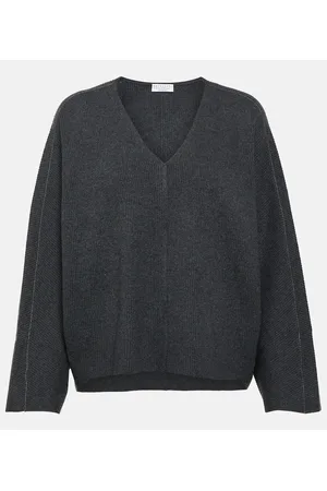 Brunello Cucinelli Jersey de lana, cachemir y seda