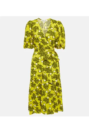 Diane von Furstenberg Vestido corto Didi de algodón estampado