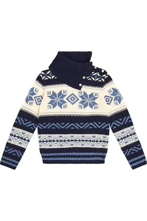 Ralph Lauren Jersey Fair Isle de mezcla de lana