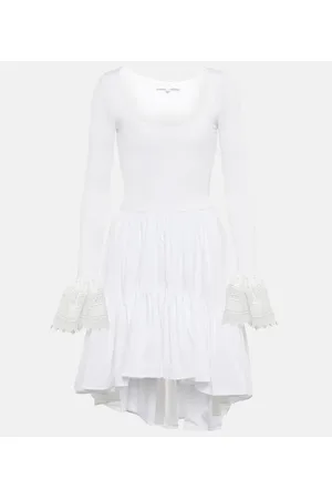 Caroline Constas Vestido corto Maise de punto fino