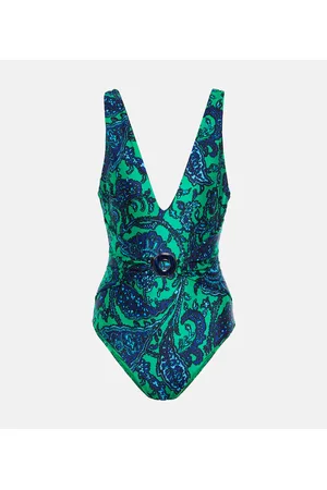 ZIMMERMANN Bañador Tiggy con estampado paisley