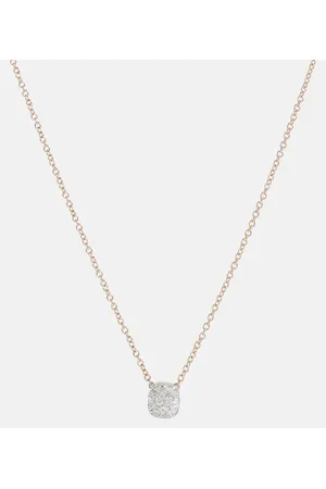 Pomellato Collar Nudo Solitaire de oro de 18 ct con diamantes