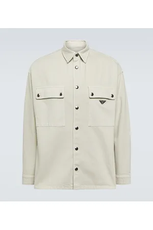 Prada Sobrecamisa de algodón