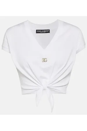 Dolce & Gabbana Camiseta DG en jersey de algodón