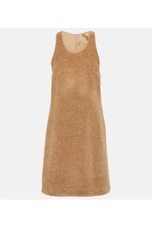 Totême Vestido corto de lana y alpaca