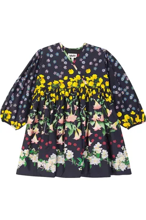 Molo Vestido Cassida de algodón floral
