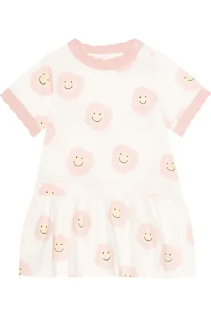 Stella McCartney Bebé - vestido de algodón floral