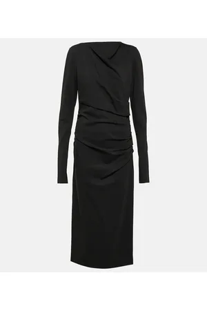 Dorothee Schumacher Vestido midi drapeado
