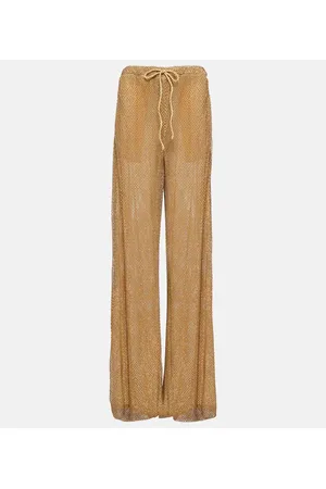 LAQUAN SMITH Pantalones con lentejuelas