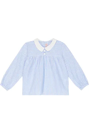 La Coqueta Bebé - camisa Chiara a rayas