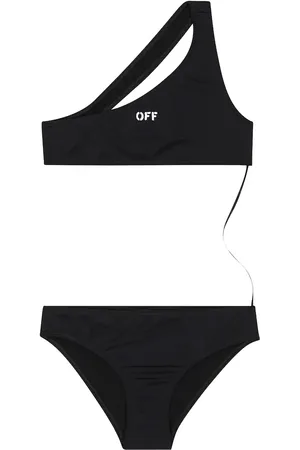 OFF-WHITE Bikini Off Stamp de un solo hombro