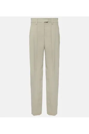 Brunello Cucinelli Pantalones anchos de sarga