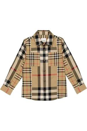 Burberry Camisa de algodón con Vintage Check