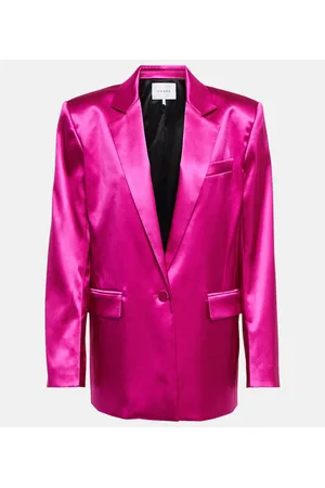 Frame Blazer en sarga de lana