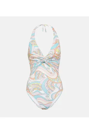 Melissa Odabash Bañador Zanzibar con cuello halter