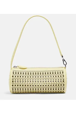 Alaïa Alaïa Bolso al hombro Tube de piel perforada