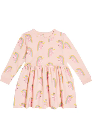 Stella McCartney Bebé - vestido de jersey de algodón estampado