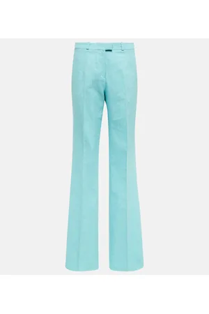 Etro Pantalones rectos de tiro alto