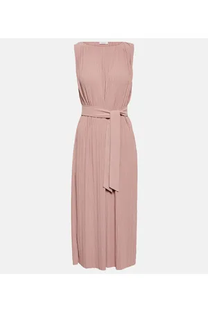 Max Mara Leisure vestido midi Vadius con cinturón