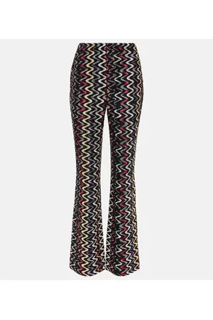Missoni Pantalones flared en mezcla de lana