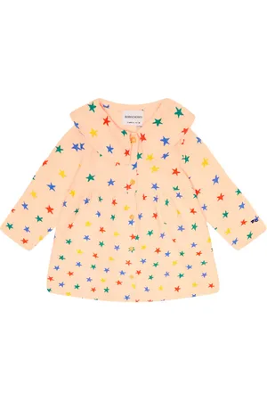 Bobo Choses Bebé - vestido de algodón estampado