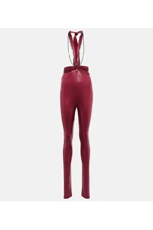 The Attico Leggings Ruby con cadena
