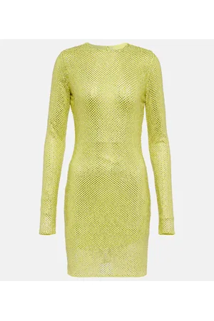 Stella McCartney Vestido corto con cristales