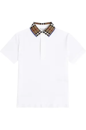 Burberry Polo de piqué de algodón