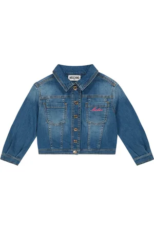 Moschino Chaqueta en denim bordada