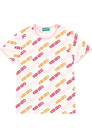 Kenzo Camiseta en jersey de algodón con logo