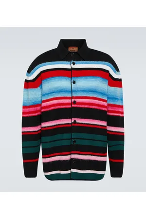 Missoni Cárdigan de mezcla de lana a rayas