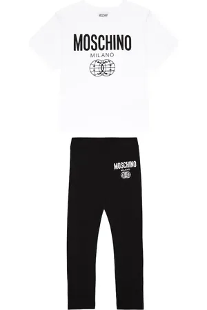 Moschino Set de camiseta y leggings con logo