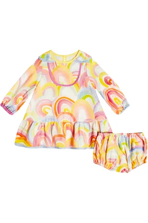 Stella McCartney Bebé - set de vestido y braga