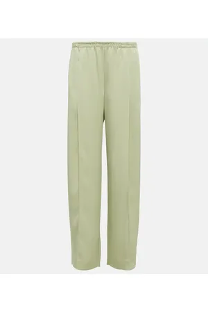 Vince Pantalones anchos de satén