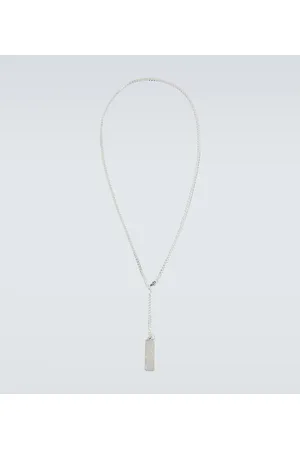 Gucci Collar de plata de ley con GG