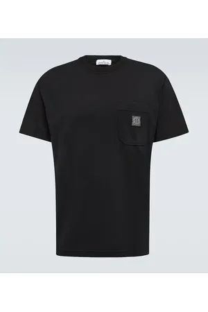 Stone Island Camiseta de jersey de algodón