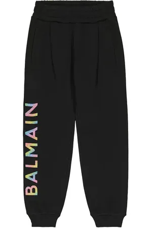 Balmain Pantalones deportivos de algodón