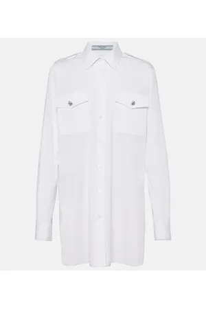 Prada Camisa de algodón