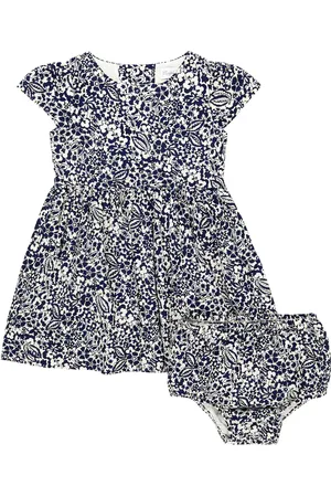 Ralph Lauren Bebé - vestido Calissa de algodón floral