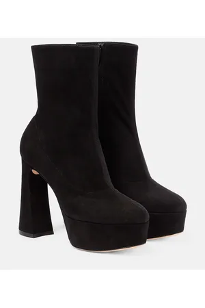 Gianvito Rossi Botines Camnero de ante