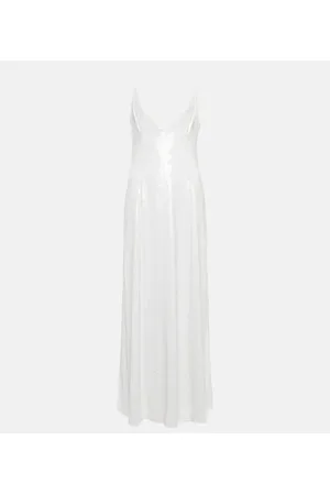 Khaite Vestido de fiesta Carina con lentejuelas