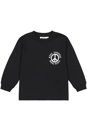 Molo Sudadera Rube de algodón estampada
