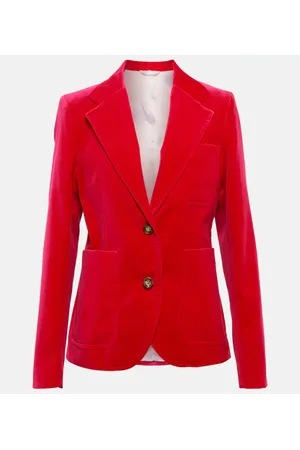 Victoria Beckham Blazer de terciopelo