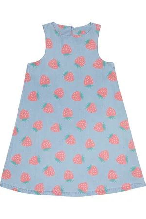 Jelly Mallow Vestido Fraise en denim